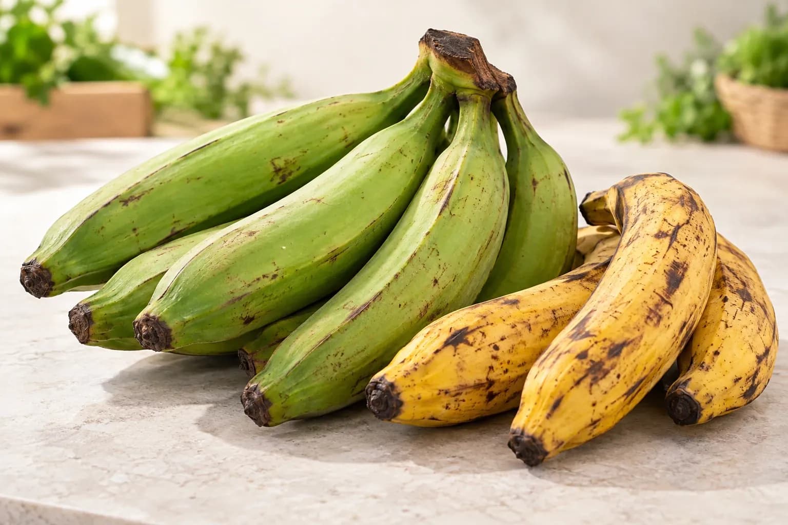 Illustration : Bananes plantains