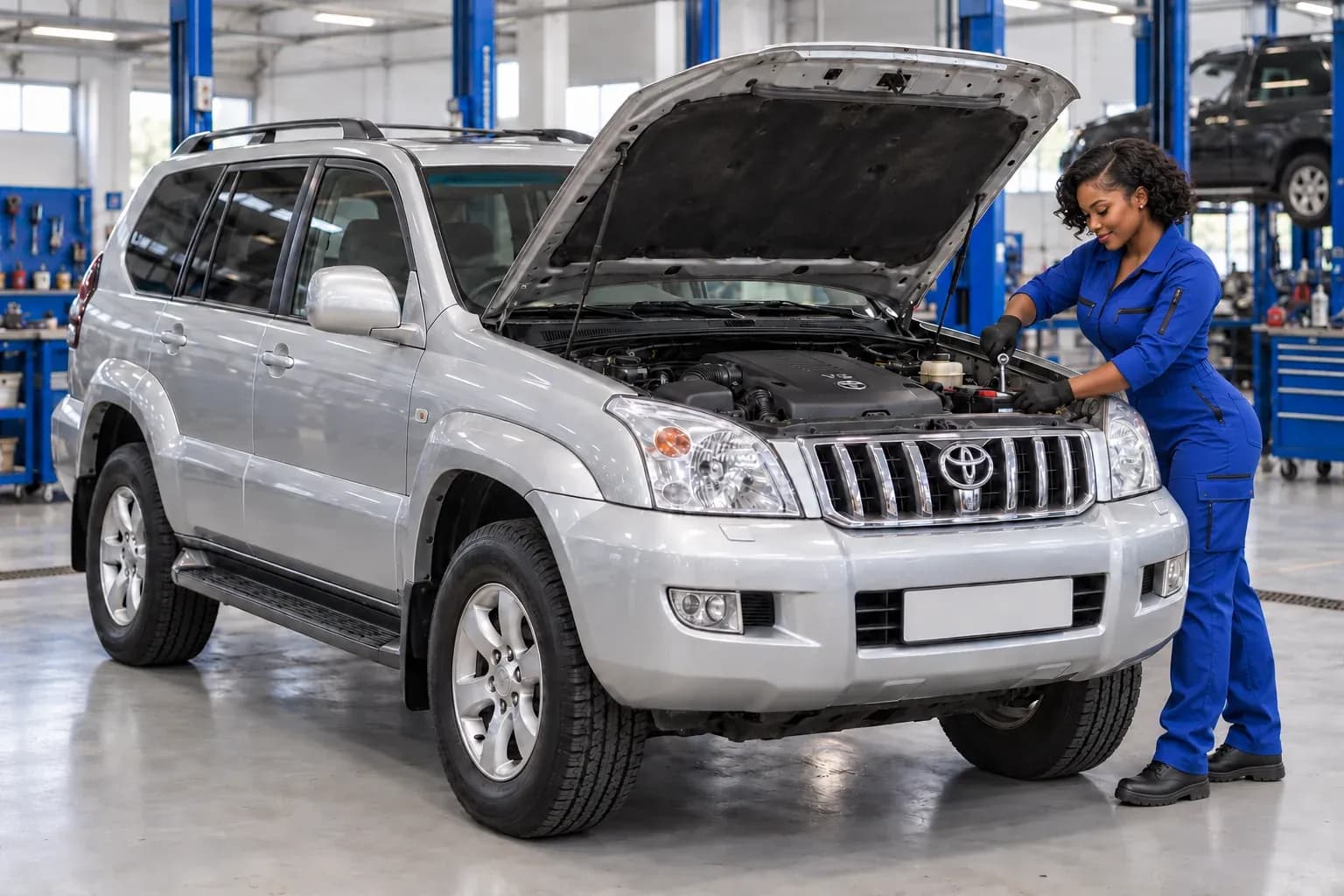 Illustration : Toyota Land Cruiser Prado
