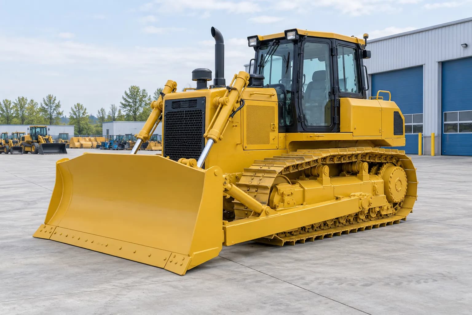 Illustration : Bulldozer